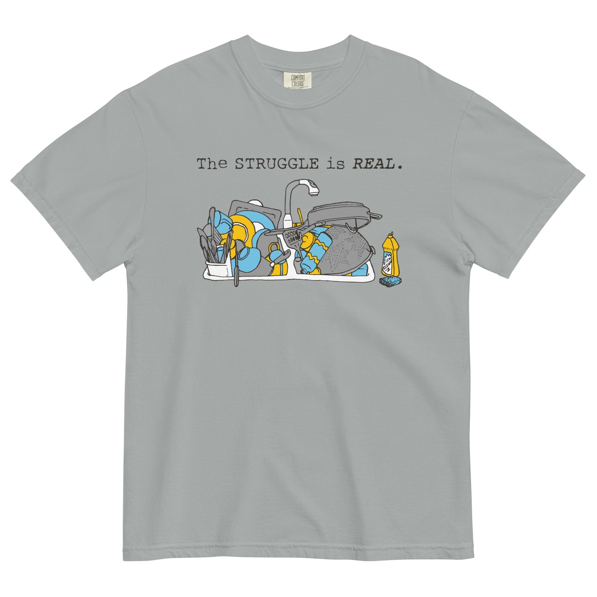 The Struggle Is Real Men's Relaxed Fit - Adult & Kids T-Shirts, Sweatshirts & Hoodies apparel design preview 1