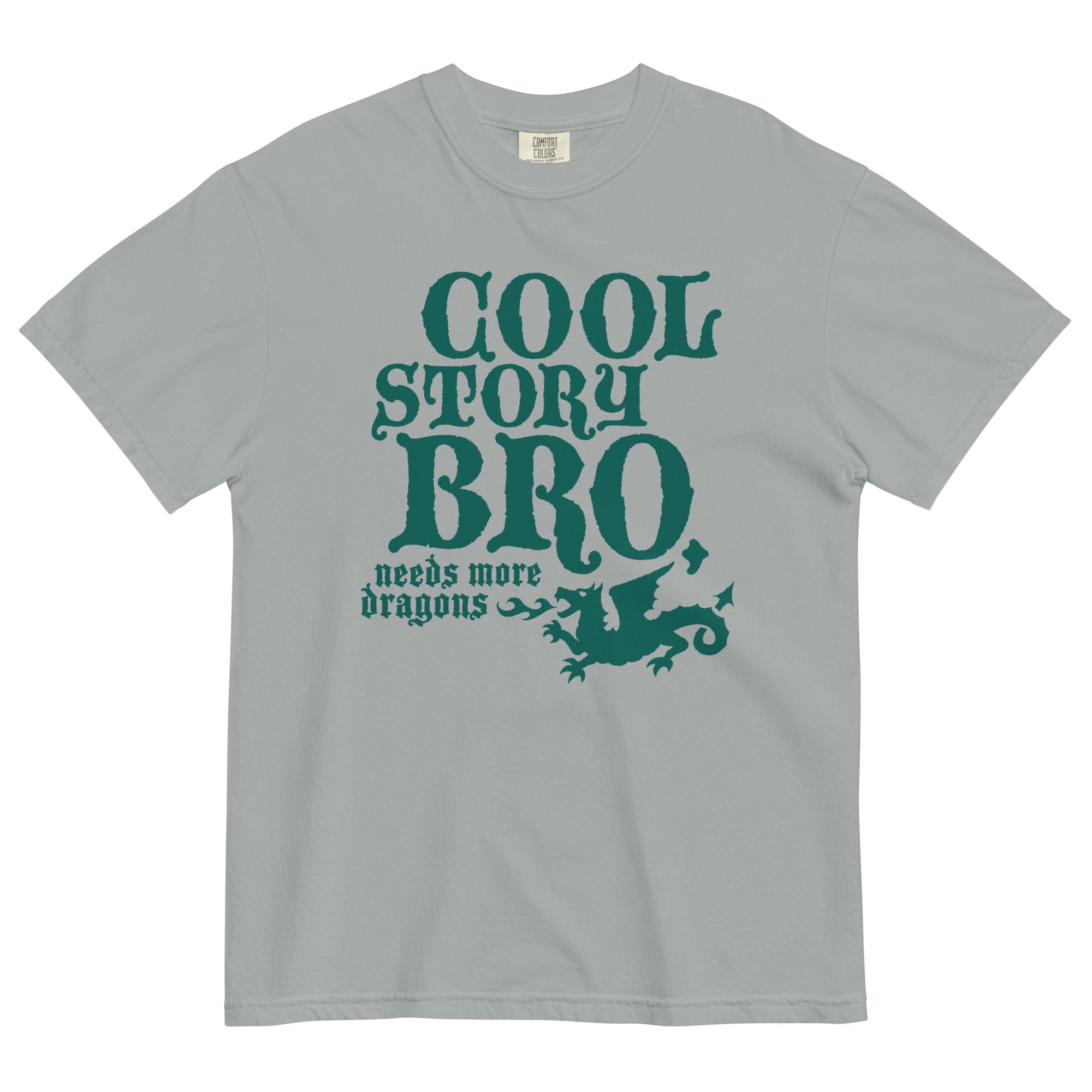 Cool Story Bro, Needs More Dragons Men's Relaxed Fit - Adult & Kids T-Shirts, Sweatshirts & Hoodies apparel design preview 1