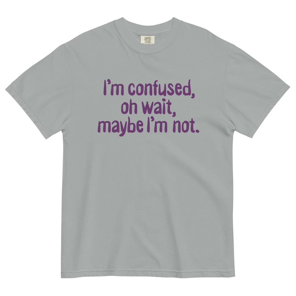 I'm Confused, Oh Wait Men's Relaxed Fit - Adult & Kids T-Shirts, Sweatshirts & Hoodies apparel design preview 1