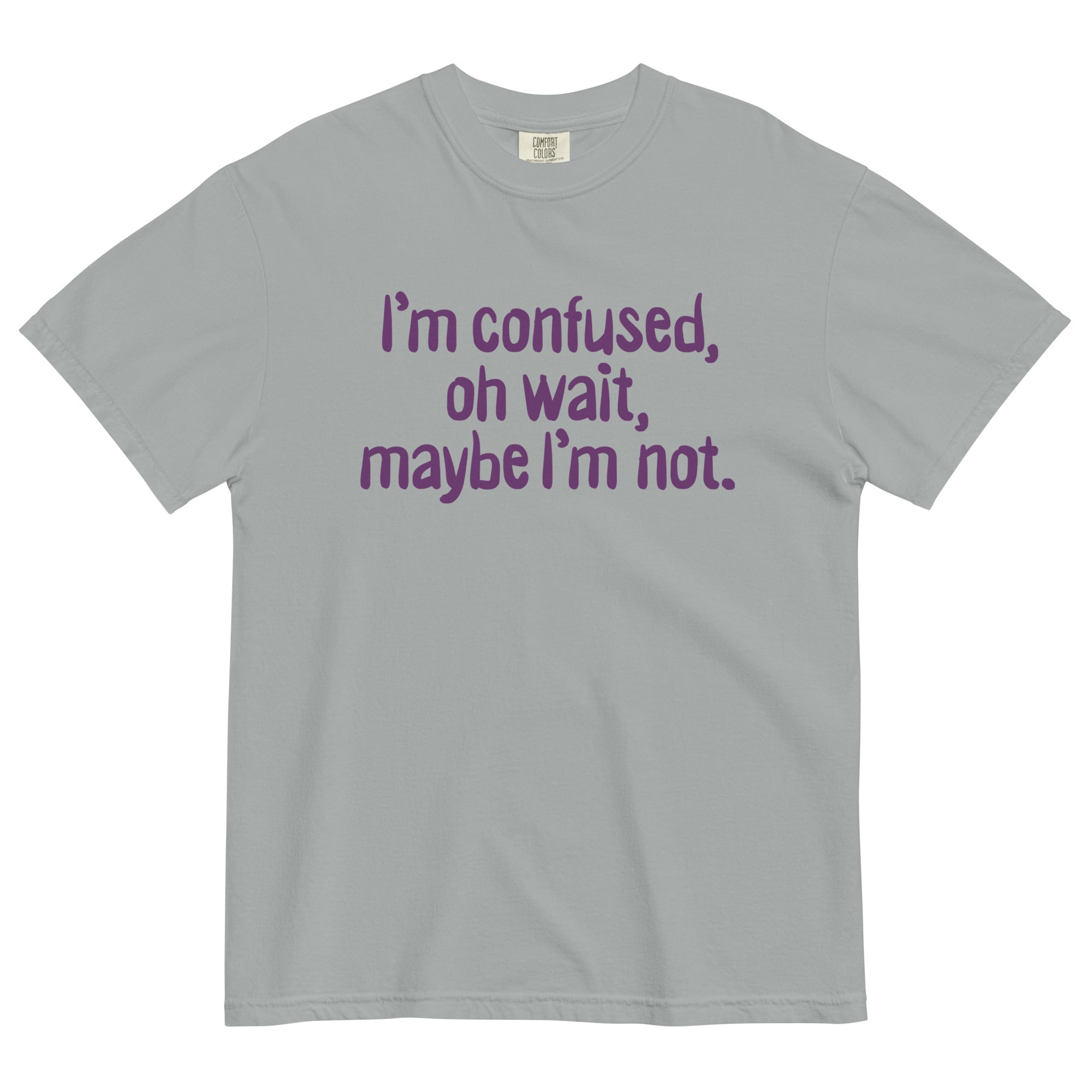 I'm Confused, Oh Wait Men's Relaxed Fit - Adult & Kids T-Shirts, Sweatshirts & Hoodies apparel design preview 1