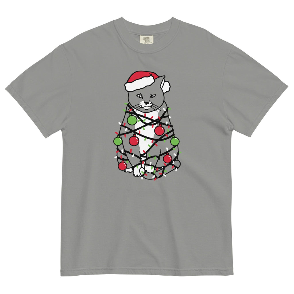 Meowy Christmas Men's Relaxed Fit - Adult & Kids T-Shirts, Sweatshirts & Hoodies apparel design preview 1
