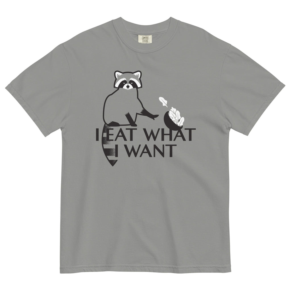 I Eat What Want Men's Relaxed Fit - Adult & Kids T-Shirts, Sweatshirts & Hoodies apparel design preview 1