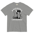 Reigning Cats And Dogs Men's Relaxed Fit - Adult & Kids T-Shirts, Sweatshirts & Hoodies apparel design preview 1