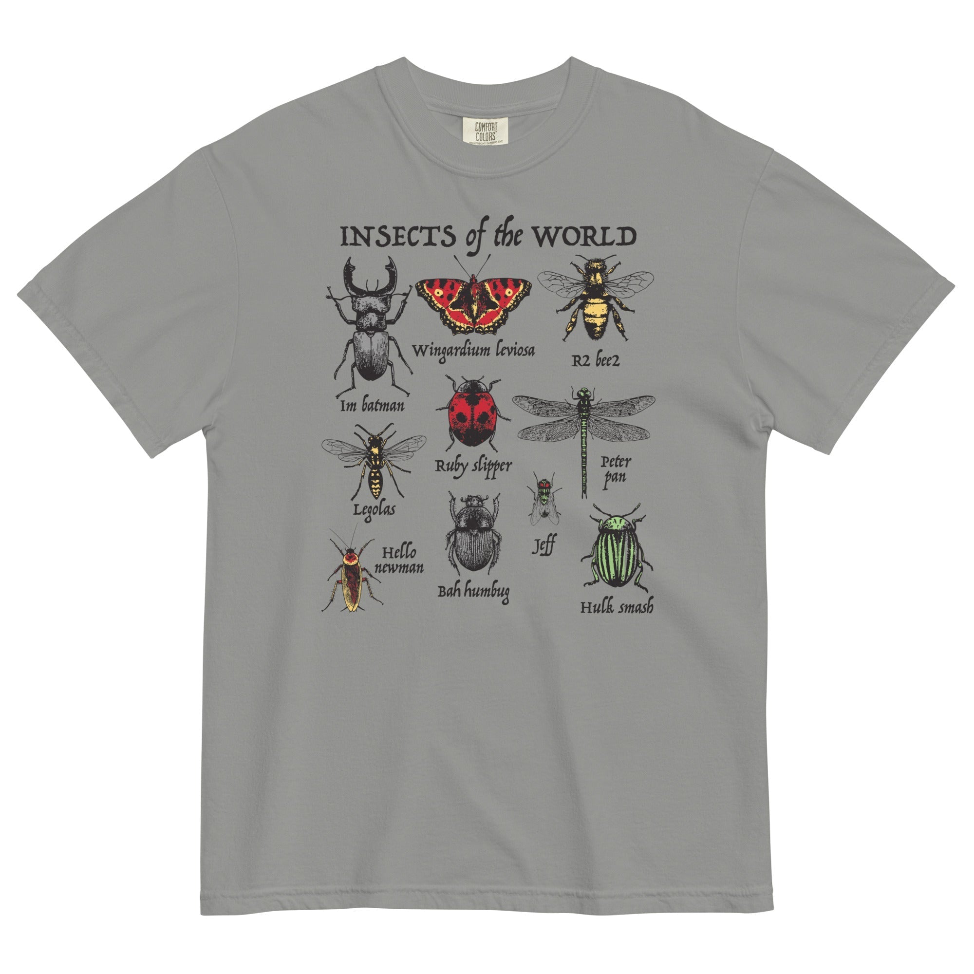 Insects Of The World Men's Relaxed Fit - Adult & Kids T-Shirts, Sweatshirts & Hoodies apparel design preview 1