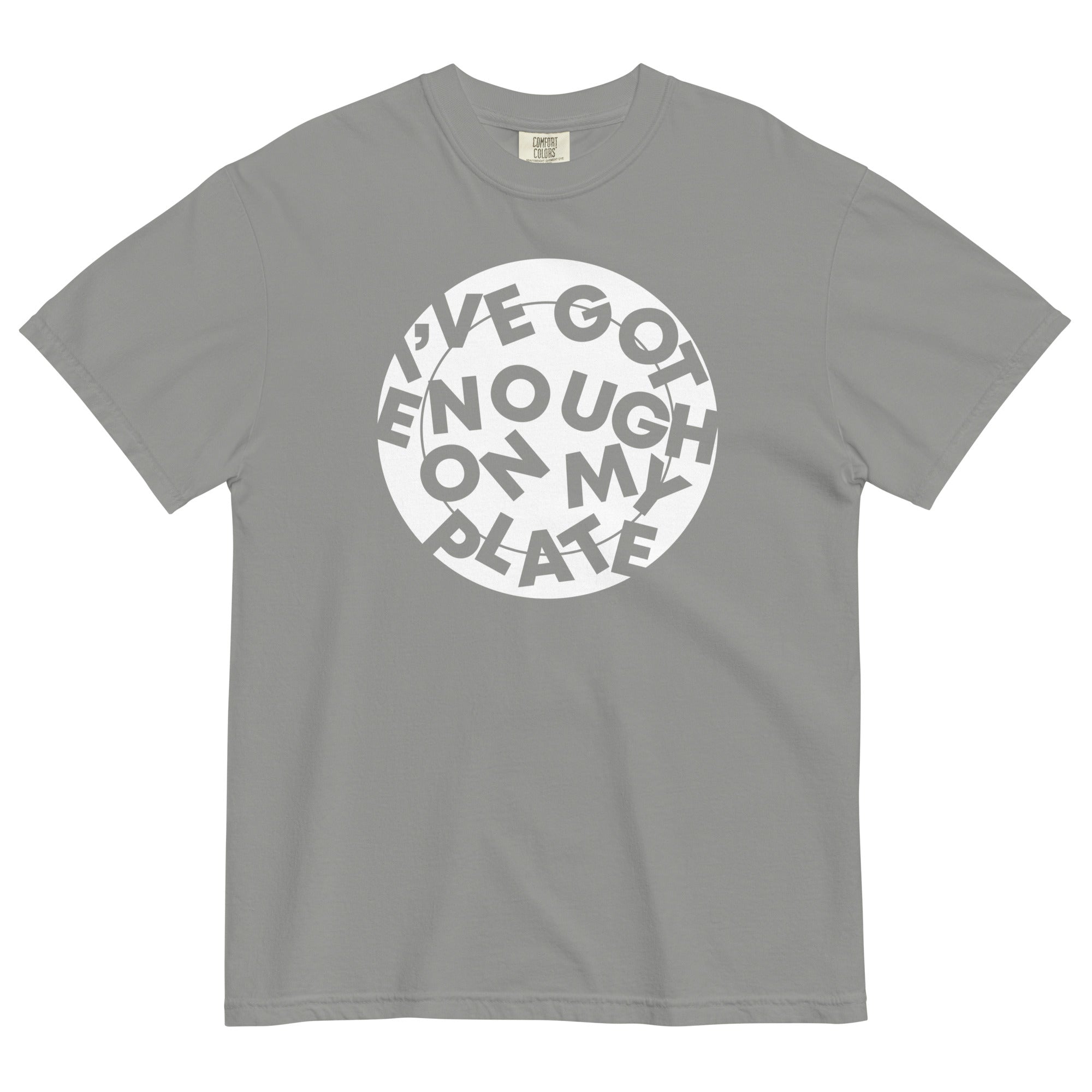 I've Got Enough On My Plate Men's Relaxed Fit - Adult & Kids T-Shirts, Sweatshirts & Hoodies apparel design preview 1