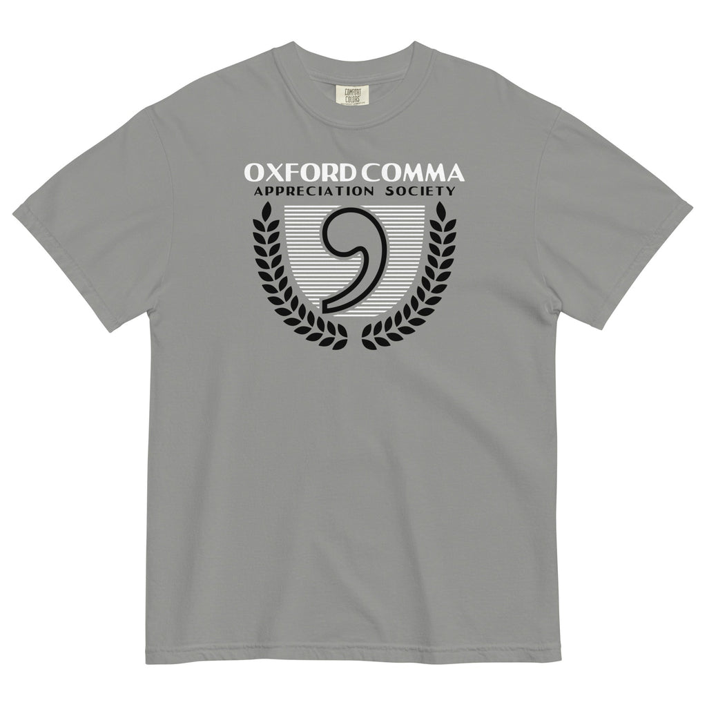 Oxford Comma Appreciation Society Men's Relaxed Fit - Adult & Kids T-Shirts, Sweatshirts & Hoodies apparel design preview 1