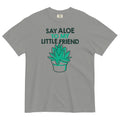 Say Aloe To My Little Friend Men's Relaxed Fit - Adult & Kids T-Shirts, Sweatshirts & Hoodies apparel design preview 1