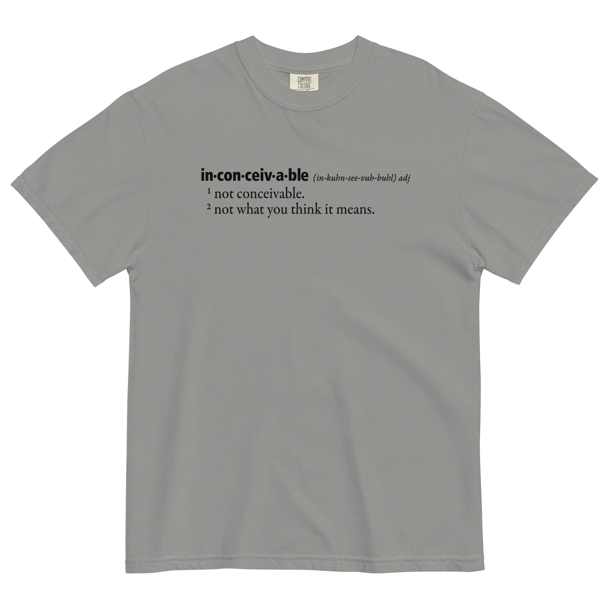Inconceivable Definition Men's Relaxed Fit - Adult & Kids T-Shirts, Sweatshirts & Hoodies apparel design preview 1