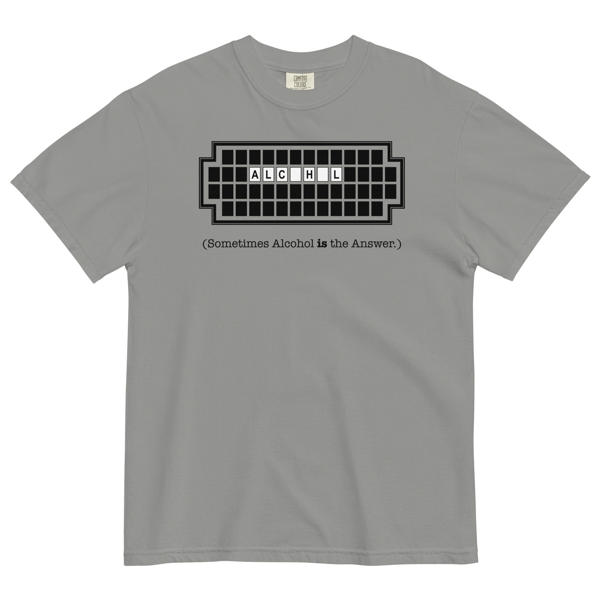 Alcohol Is The Answer Men's Relaxed Fit - Adult & Kids T-Shirts, Sweatshirts & Hoodies apparel design preview 1