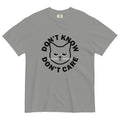 Don't Know Care Men's Relaxed Fit - Adult & Kids T-Shirts, Sweatshirts & Hoodies apparel design preview 1