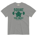 Squat You Must Men's Relaxed Fit - Adult & Kids T-Shirts, Sweatshirts & Hoodies apparel design preview 1