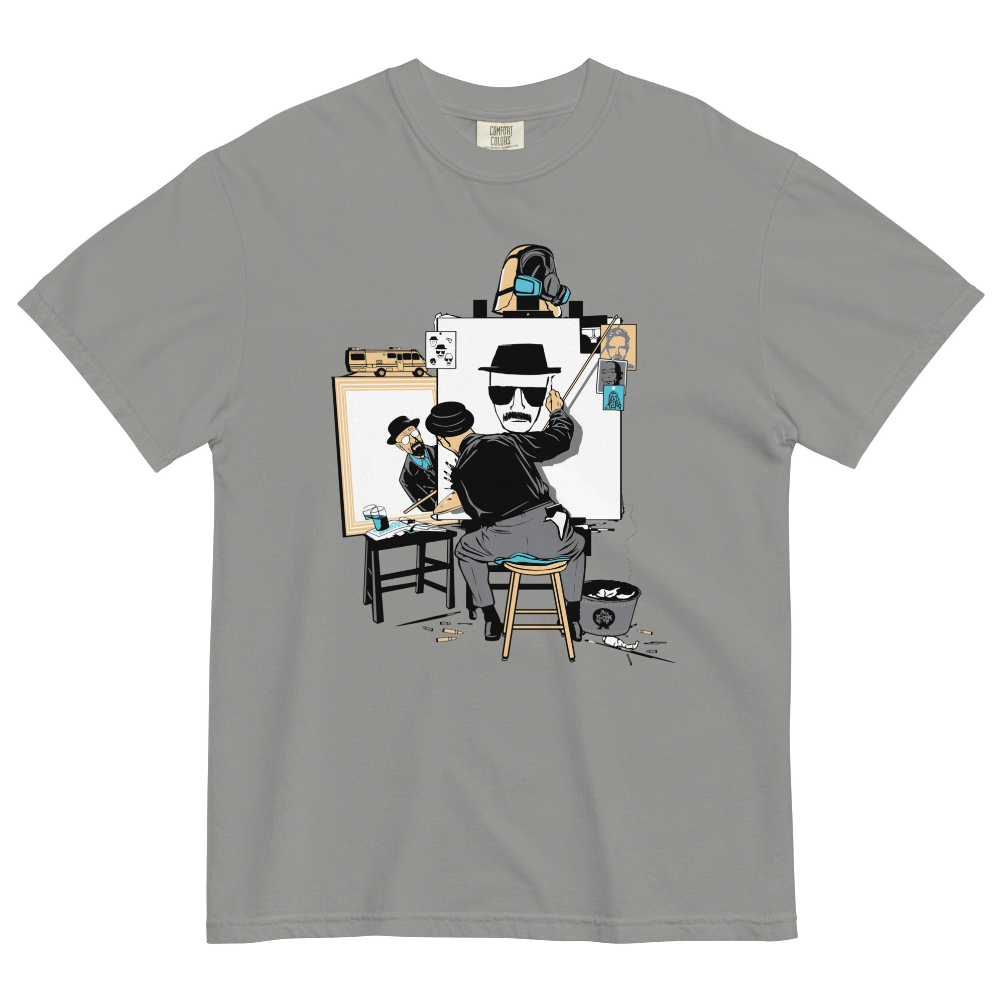 Heisenberg Self Portrait Men's Relaxed Fit - Adult & Kids T-Shirts, Sweatshirts & Hoodies apparel design preview 1