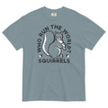 Who Run The World? Squirrels Men's Relaxed Fit - Adult & Kids T-Shirts, Sweatshirts & Hoodies apparel design preview 1