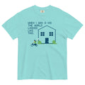 When I Was A Kid The World Men's Relaxed Fit - Adult & Kids T-Shirts, Sweatshirts & Hoodies apparel design preview 1