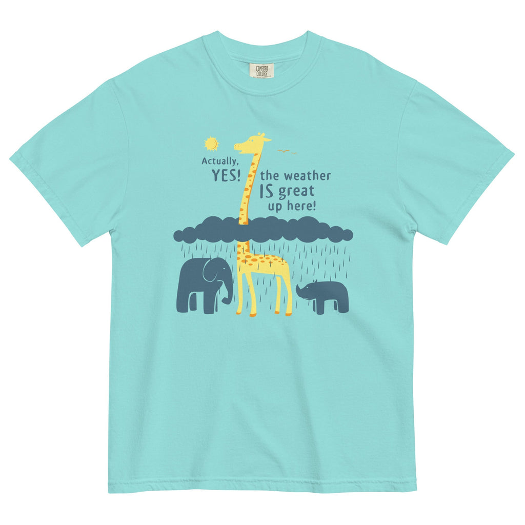 The Weather Is Great Up Here! Men's Relaxed Fit - Adult & Kids T-Shirts, Sweatshirts & Hoodies apparel design preview 1