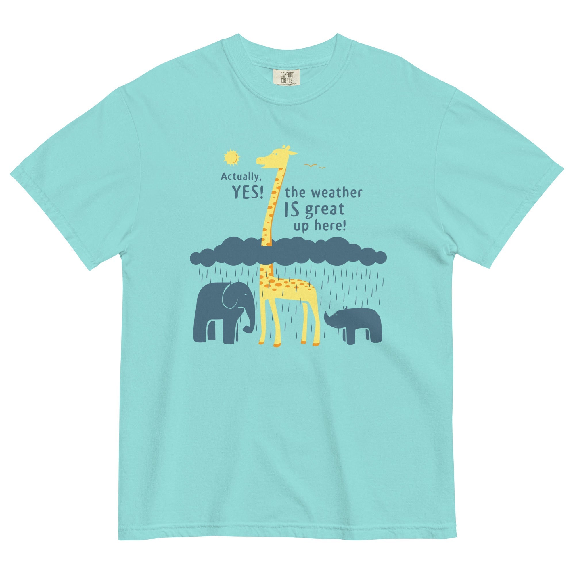The Weather Is Great Up Here! Men's Relaxed Fit - Adult & Kids T-Shirts, Sweatshirts & Hoodies apparel design preview 1