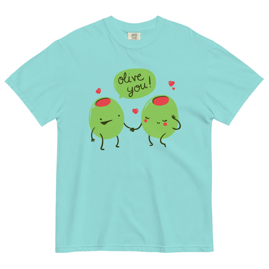 Olive You Men's Relaxed Fit - Adult & Kids T-Shirts, Sweatshirts & Hoodies apparel design preview 1