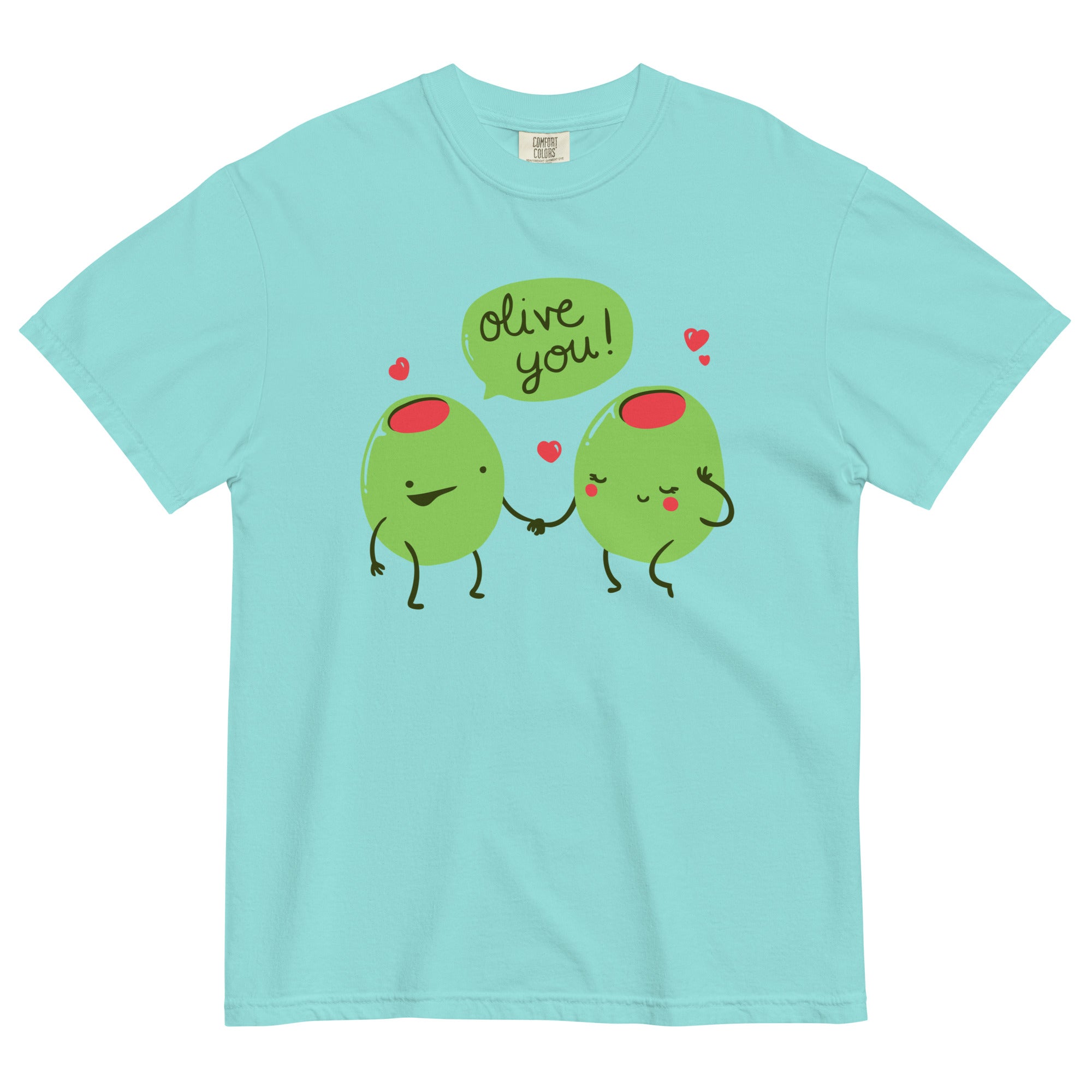 Olive You Men's Relaxed Fit - Adult & Kids T-Shirts, Sweatshirts & Hoodies apparel design preview 1