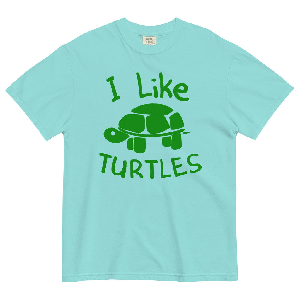 I Like Turtles Men's Relaxed Fit - Adult & Kids T-Shirts, Sweatshirts & Hoodies apparel design preview 1