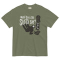 What Does The Sloth Say? Men's Relaxed Fit - Adult & Kids T-Shirts, Sweatshirts & Hoodies apparel design preview 1