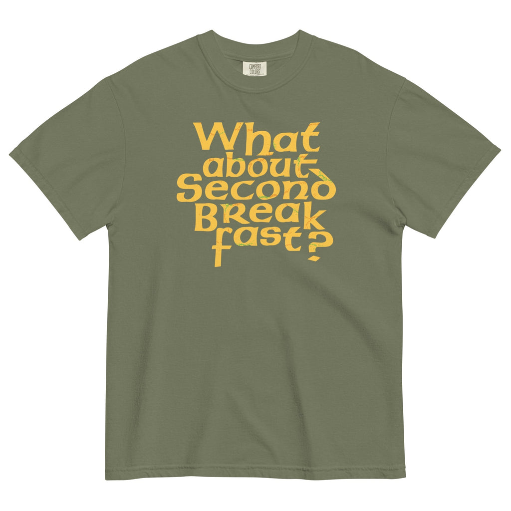 What About Second Breakfast? Men's Relaxed Fit - Adult & Kids T-Shirts, Sweatshirts & Hoodies apparel design preview 1