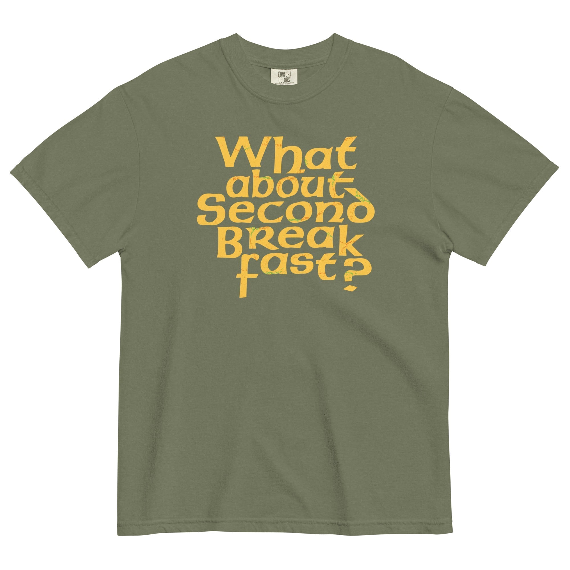 What About Second Breakfast? Men's Relaxed Fit - Adult & Kids T-Shirts, Sweatshirts & Hoodies apparel design preview 1