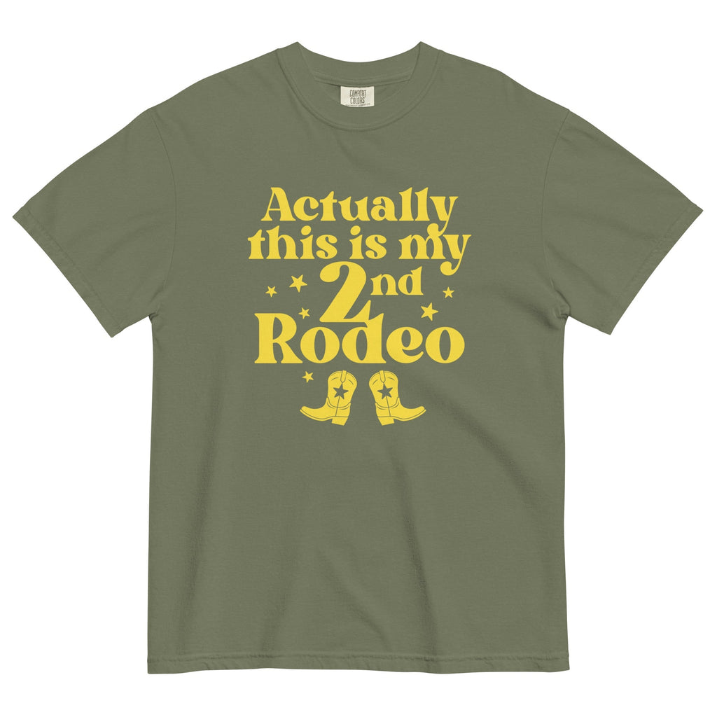 Actually This Is My 2nd Rodeo Men's Relaxed Fit - Adult & Kids T-Shirts, Sweatshirts & Hoodies apparel design preview 1