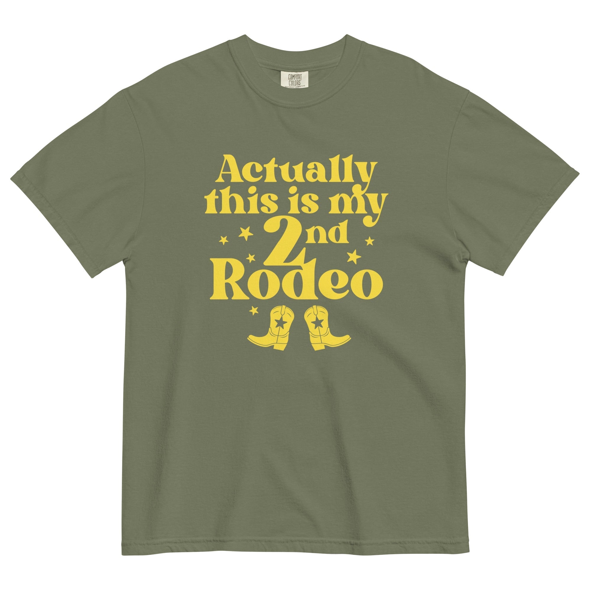Actually This Is My 2nd Rodeo Men's Relaxed Fit - Adult & Kids T-Shirts, Sweatshirts & Hoodies apparel design preview 1