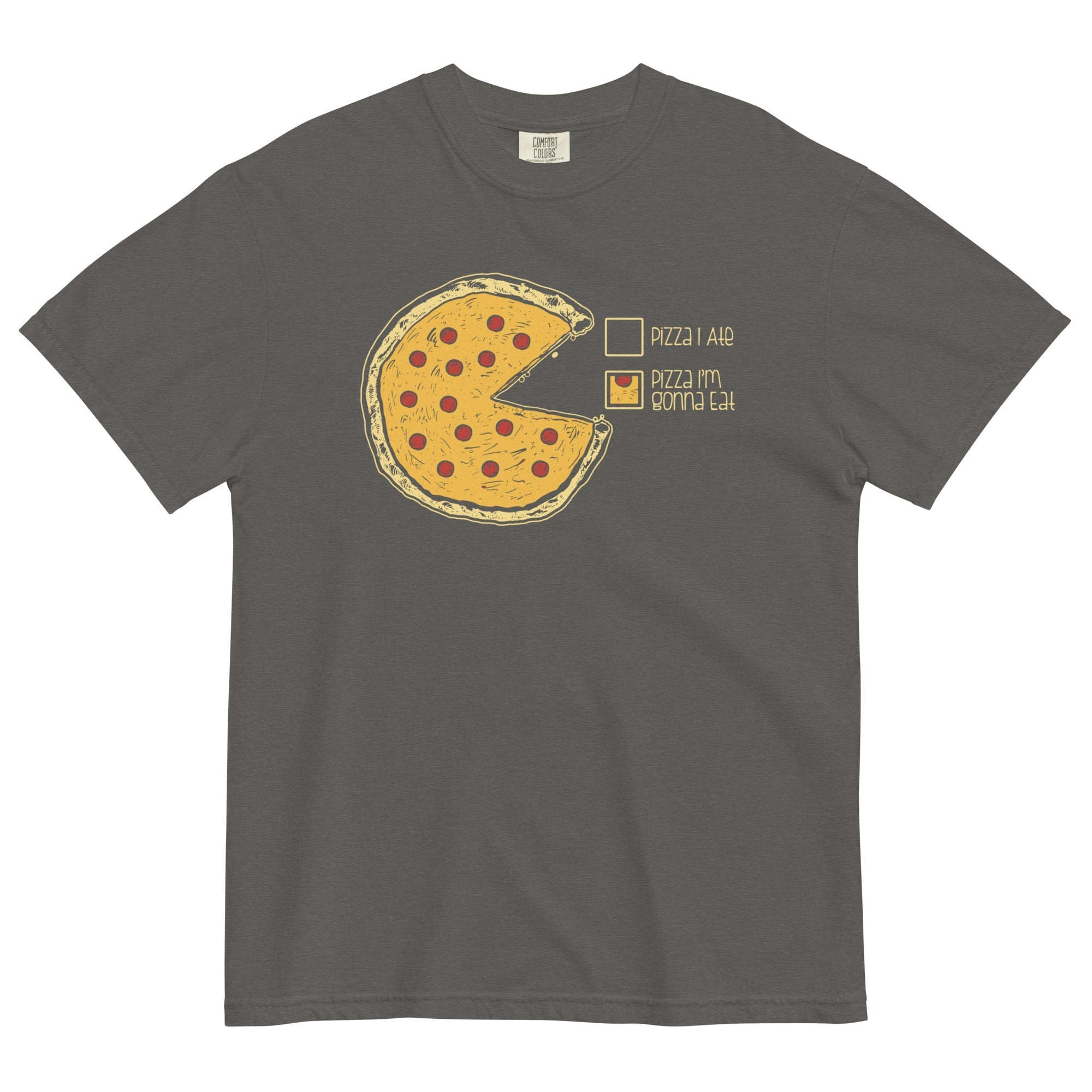 Pizza Pie Chart Men's Relaxed Fit - Adult & Kids T-Shirts, Sweatshirts & Hoodies apparel design preview 1