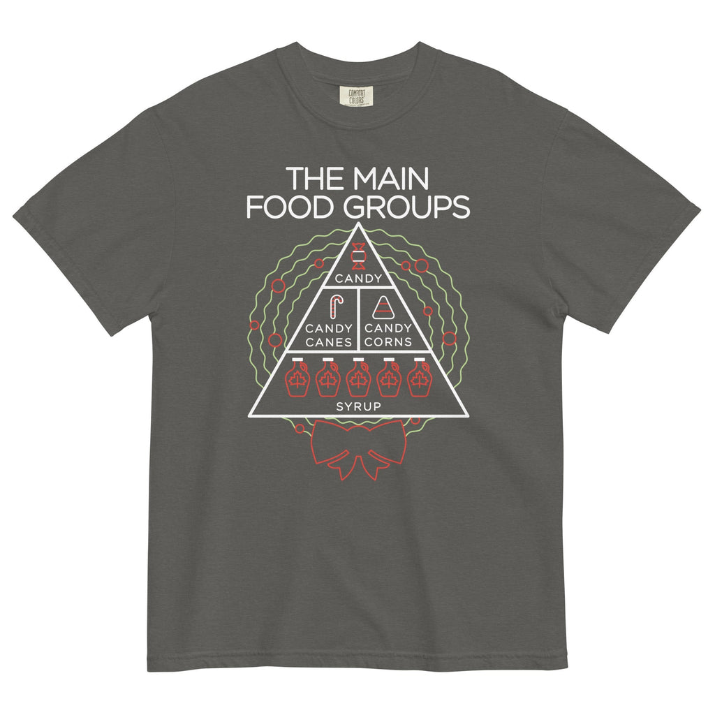 The Main Food Groups Men's Relaxed Fit - Adult & Kids T-Shirts, Sweatshirts & Hoodies apparel design preview 1