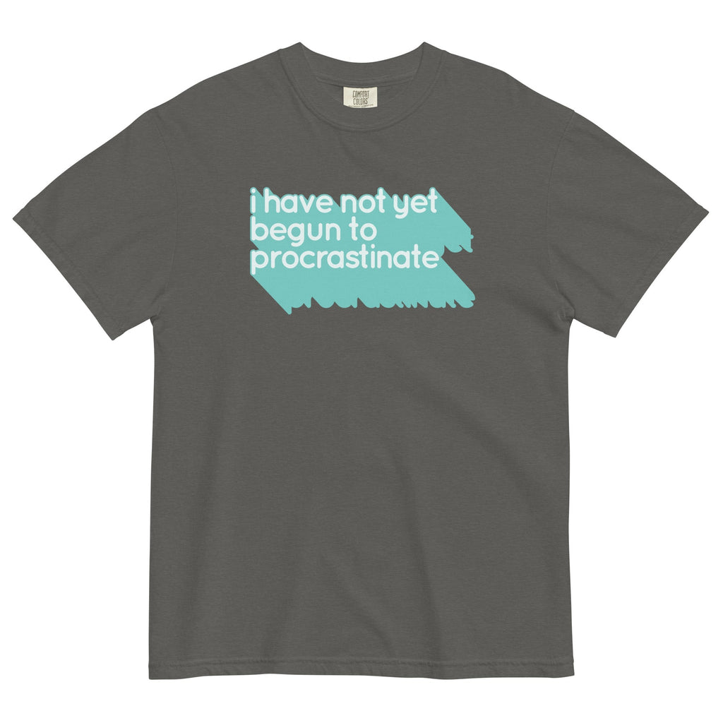 Not Begun To Procrastinate Men's Relaxed Fit - Adult & Kids T-Shirts, Sweatshirts & Hoodies apparel design preview 1