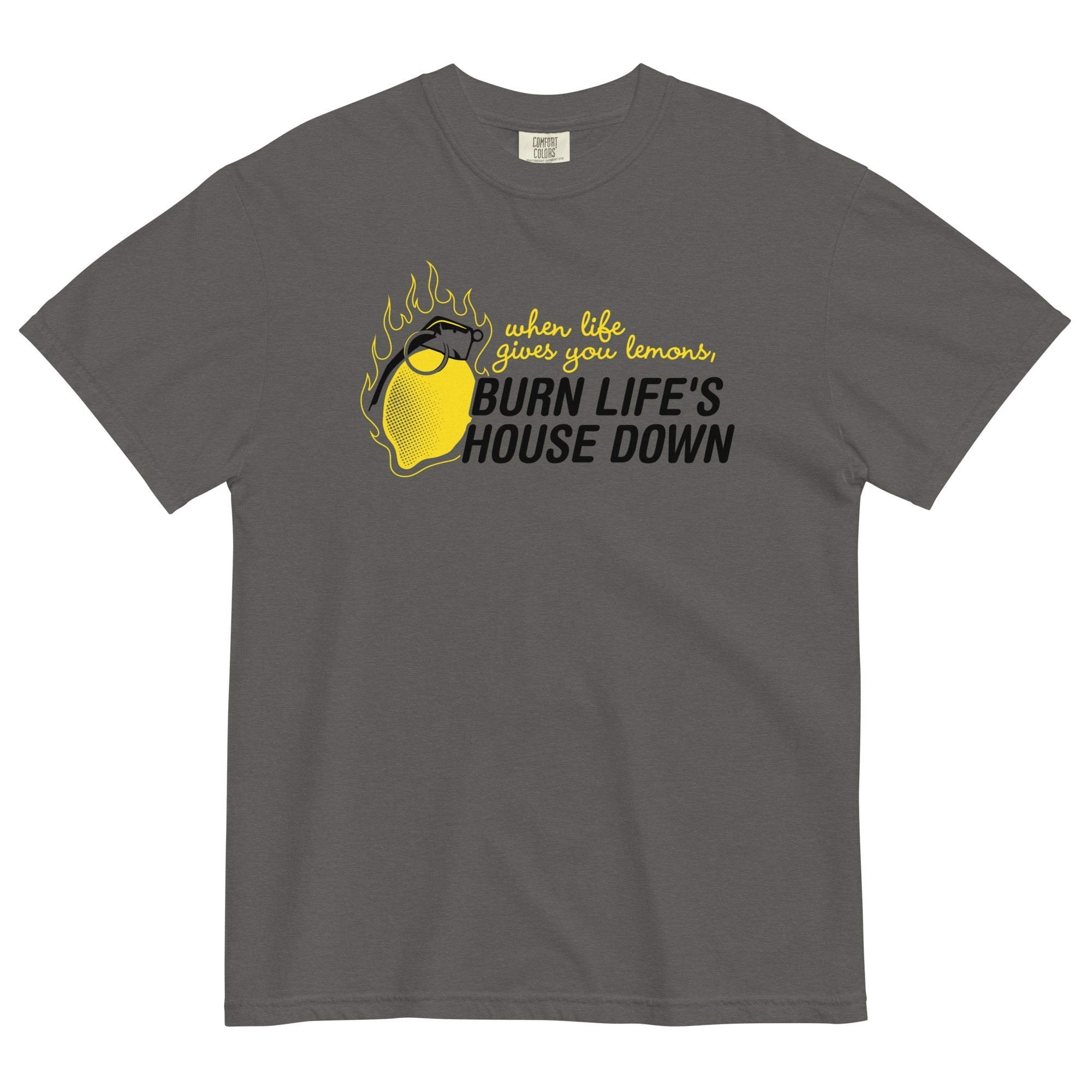 Burn Life's House Down Men's Relaxed Fit - Adult & Kids T-Shirts, Sweatshirts & Hoodies apparel design preview 1