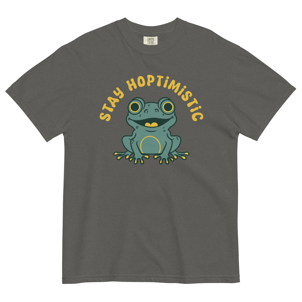 Stay Hoptimistic Men's Relaxed Fit - Adult & Kids T-Shirts, Sweatshirts & Hoodies apparel design preview 1