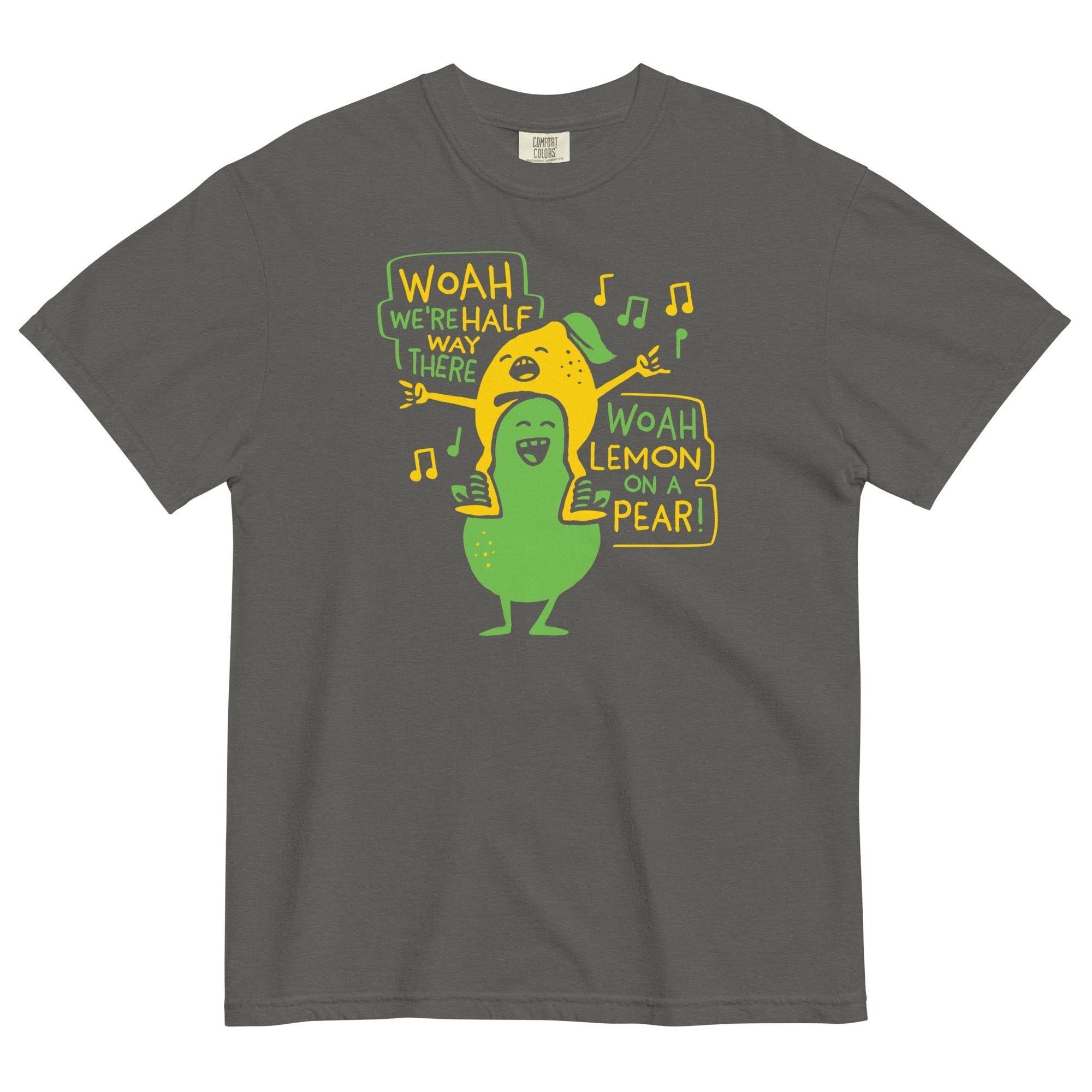 Lemon On A Pear Men's Relaxed Fit - Adult & Kids T-Shirts, Sweatshirts & Hoodies apparel design preview 1