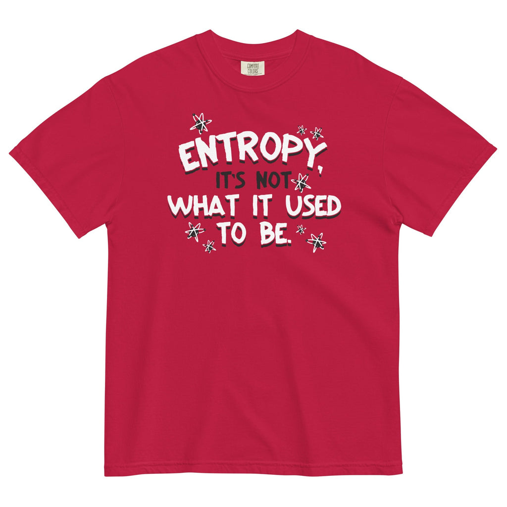 Entropy, It's Not What It Used To Be Men's Relaxed - Adult & Kids T-Shirts, Sweatshirts & Hoodies apparel design preview 1