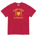 Daring, Nerve, And Chivalry Men's Relaxed Fit - Adult & Kids T-Shirts, Sweatshirts & Hoodies apparel design preview 1