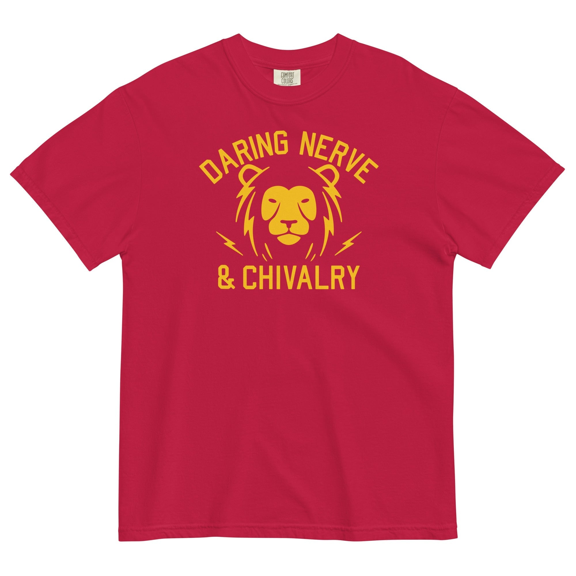 Daring, Nerve, And Chivalry Men's Relaxed Fit - Adult & Kids T-Shirts, Sweatshirts & Hoodies apparel design preview 1
