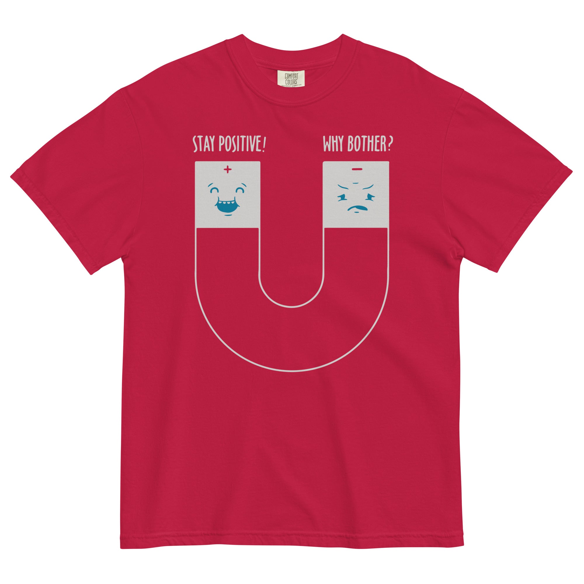Stay Positive Men's Relaxed Fit - Adult & Kids T-Shirts, Sweatshirts & Hoodies apparel design preview 1