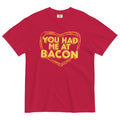 You Had Me At Bacon Men's Relaxed Fit - Adult & Kids T-Shirts, Sweatshirts & Hoodies apparel design preview 1