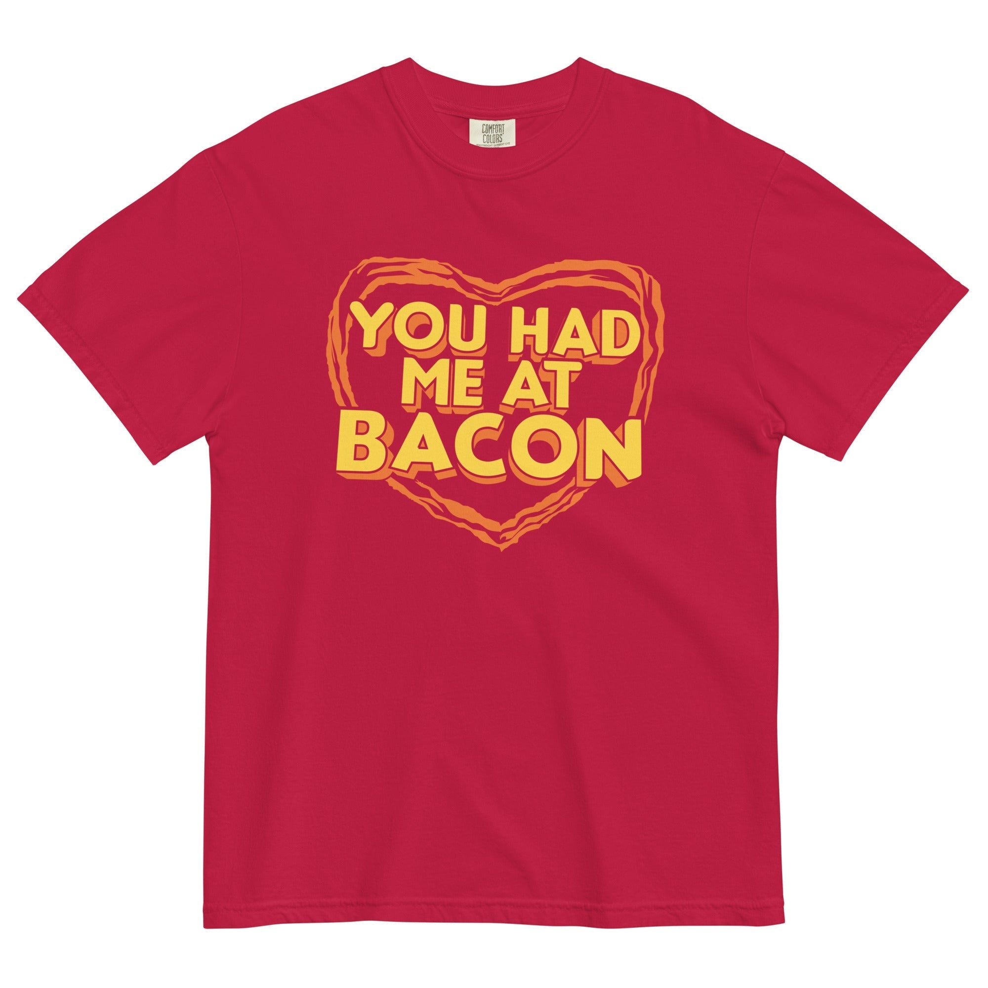 You Had Me At Bacon Men's Relaxed Fit - Adult & Kids T-Shirts, Sweatshirts & Hoodies apparel design preview 1