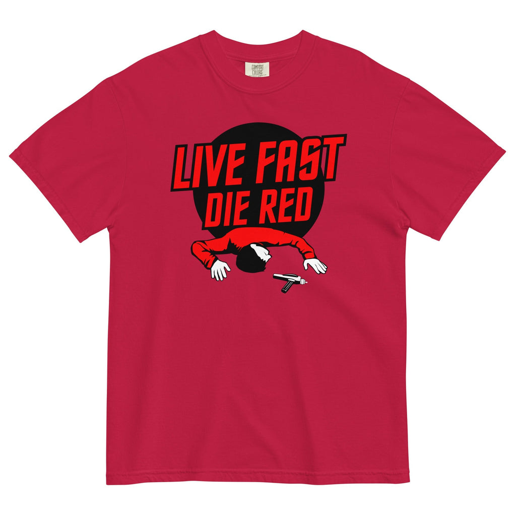 Live Fast Die Red Men's Relaxed Fit - Adult & Kids T-Shirts, Sweatshirts & Hoodies apparel design preview 1