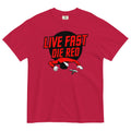 Live Fast Die Red Men's Relaxed Fit - Adult & Kids T-Shirts, Sweatshirts & Hoodies apparel design preview 1