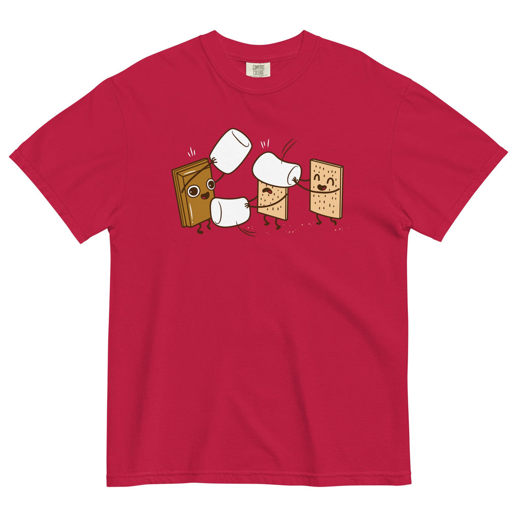 How S'mores Are Made Men's Relaxed Fit - Adult & Kids T-Shirts, Sweatshirts & Hoodies apparel design preview 1