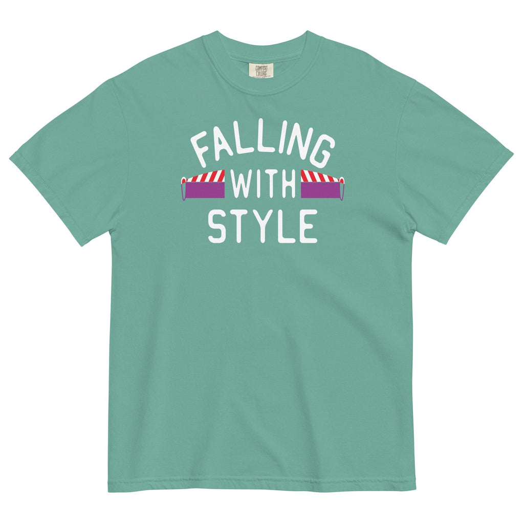 Falling With Style Men's Relaxed Fit - Adult & Kids T-Shirts, Sweatshirts & Hoodies apparel design preview 1