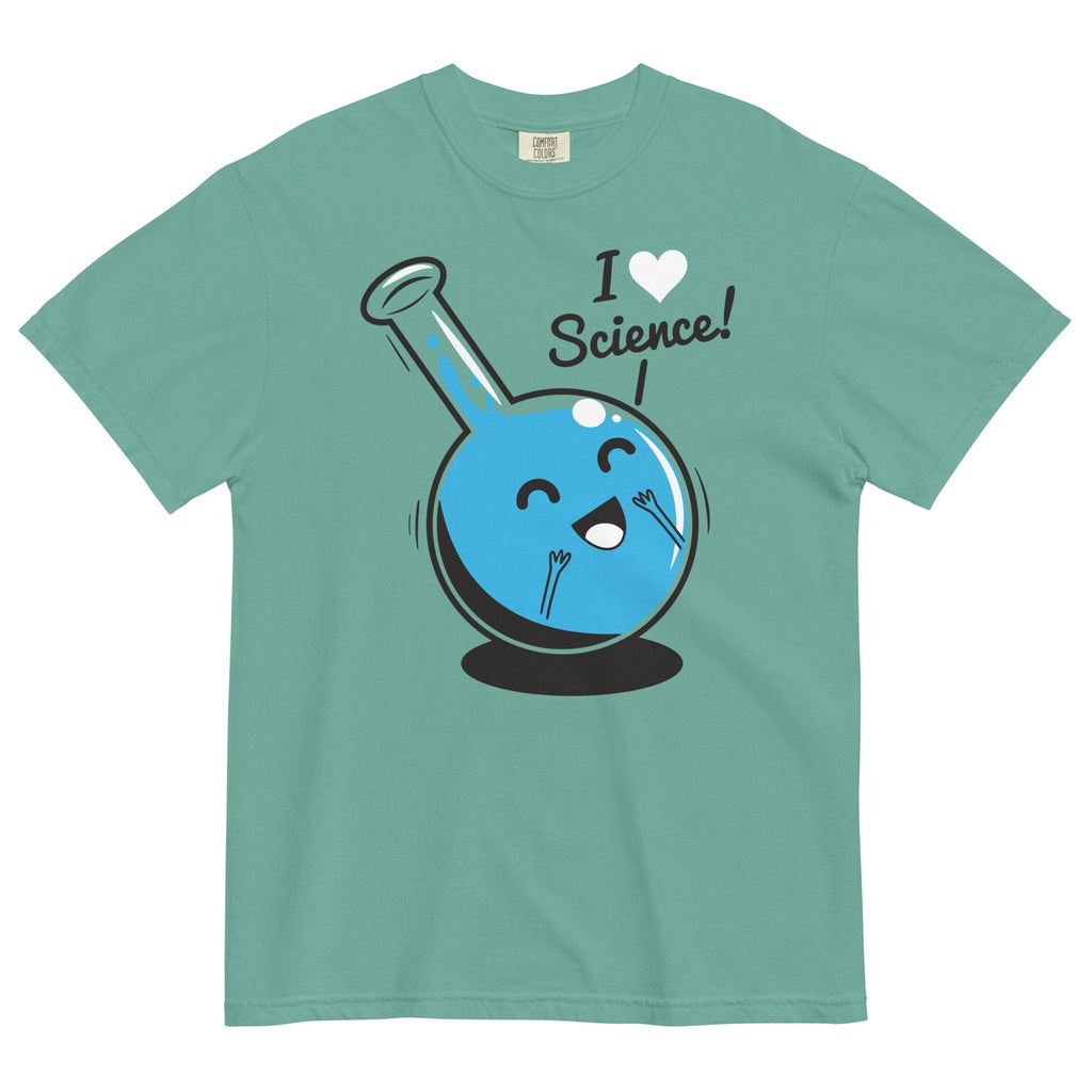 I Heart Science Men's Relaxed Fit - Adult & Kids T-Shirts, Sweatshirts & Hoodies apparel design preview 1