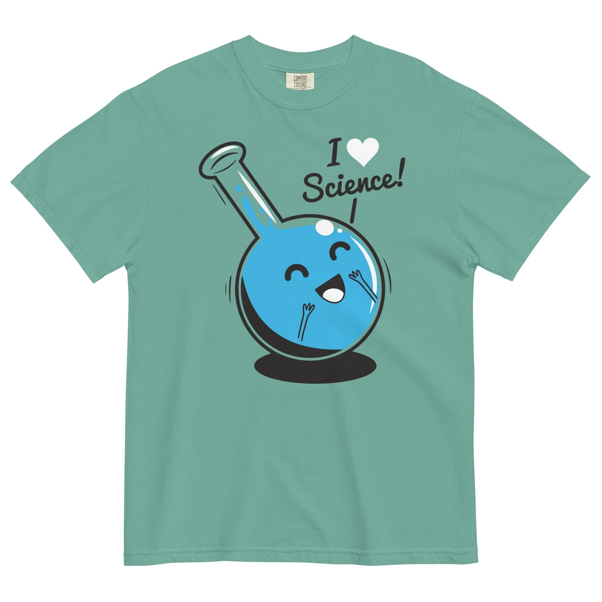 I Heart Science Men's Relaxed Fit - Adult & Kids T-Shirts, Sweatshirts & Hoodies apparel design preview 1