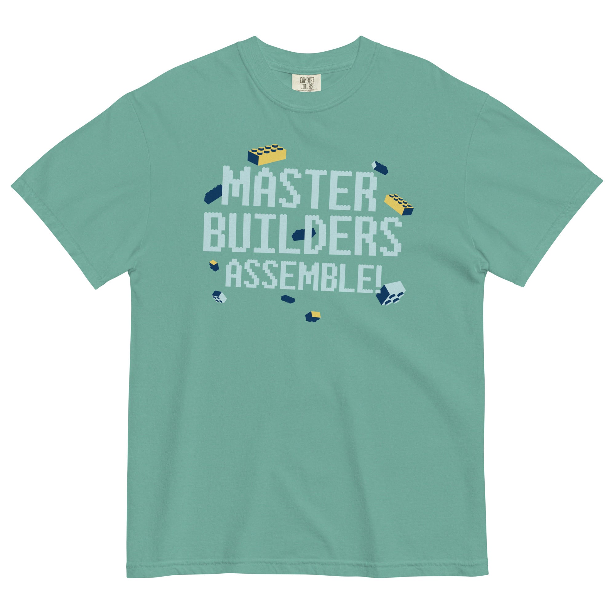 Master Builders Assemble! Men's Relaxed Fit - Adult & Kids T-Shirts, Sweatshirts & Hoodies apparel design preview 1