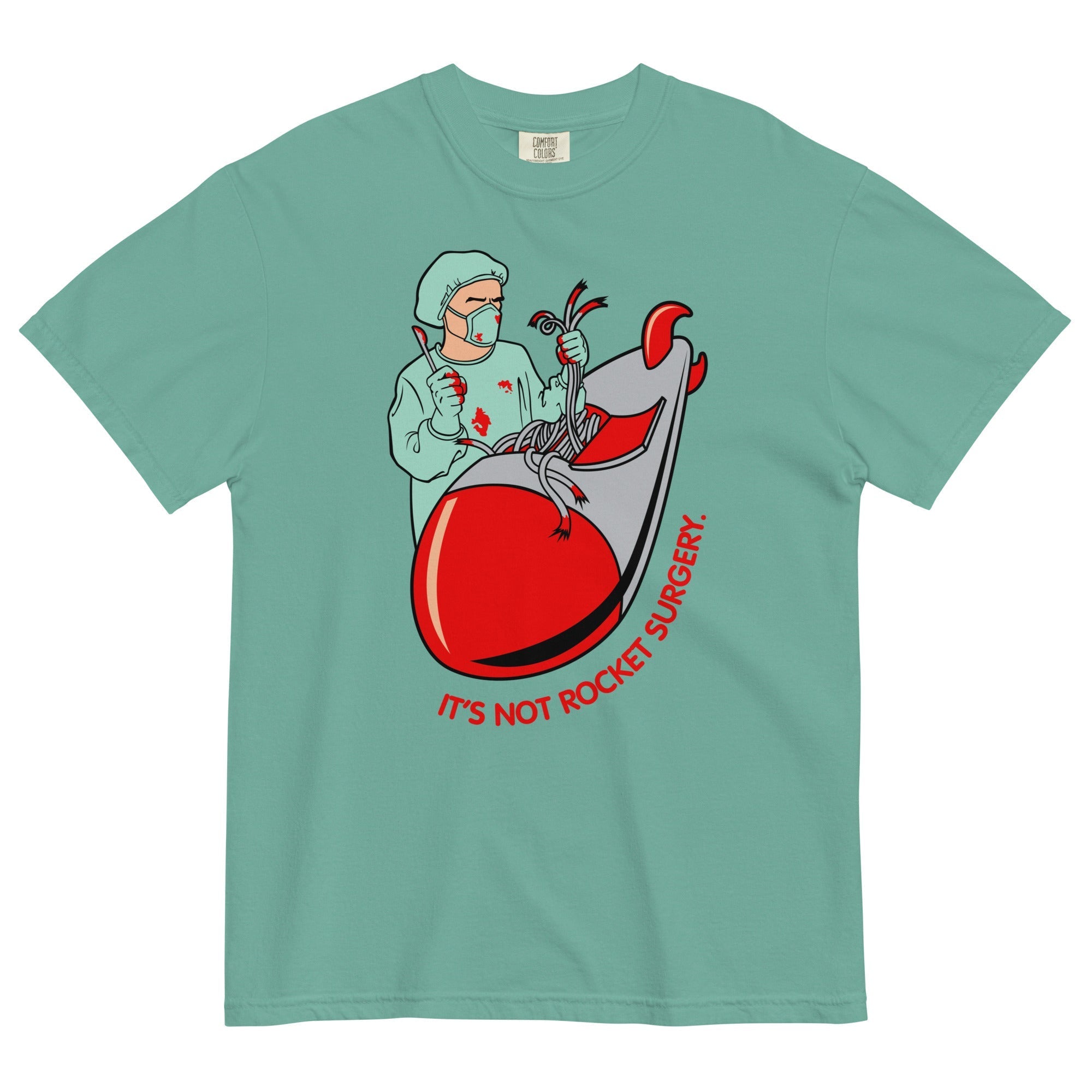 It's Not Rocket Surgery Men's Relaxed Fit - Adult & Kids T-Shirts, Sweatshirts & Hoodies apparel design preview 1