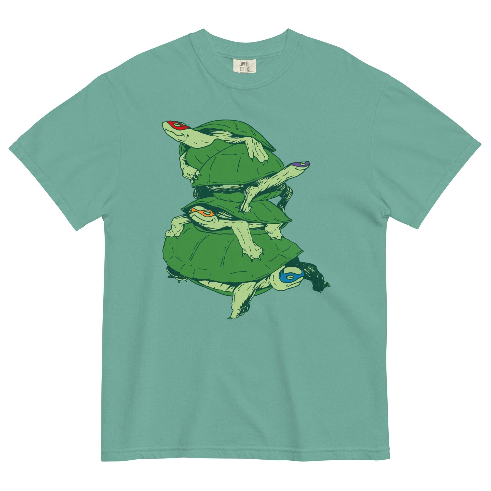 Masked Turtles Men's Relaxed Fit - Adult & Kids T-Shirts, Sweatshirts & Hoodies apparel design preview 1
