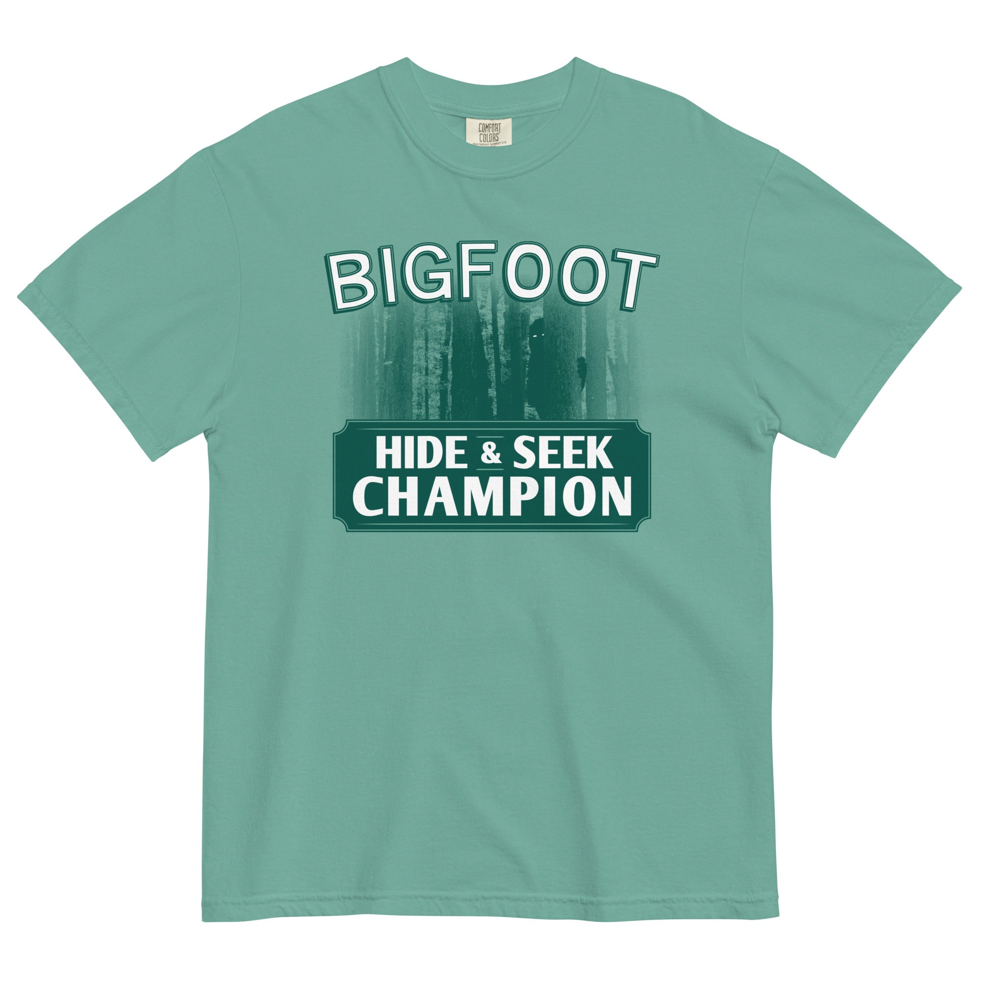 Bigfoot Hide And Seek Champion Men's Relaxed Fit - Adult & Kids T-Shirts, Sweatshirts & Hoodies apparel design preview 1